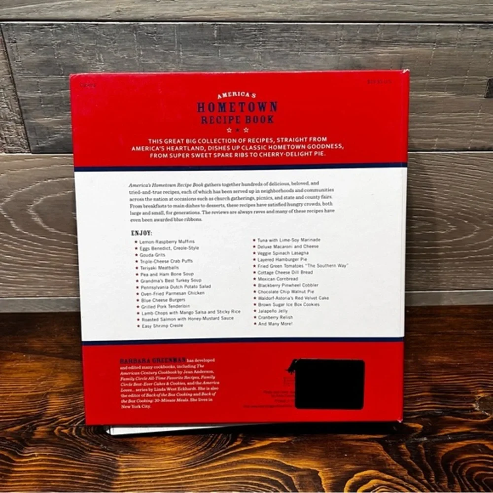 America's Hometown Recipe Book 712 Favorite Recipes‎ from Main Street USA Spiral